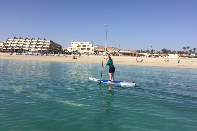 1,5-Hour Beginners Stand Up Paddle Course in Caleta de Fuste - What’s included: you just show up with yourself