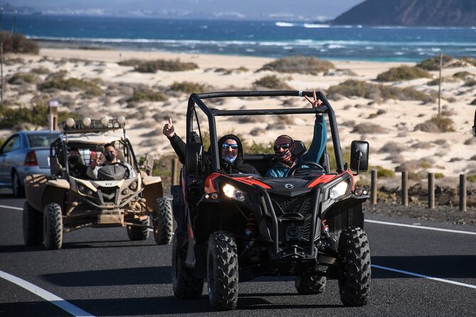 Best Buggy fuerteventura 2 people at 9:00/12:00/15:00can am 800 - Parque Natural de Corralejo Stop: Walking, Photos, and Wind