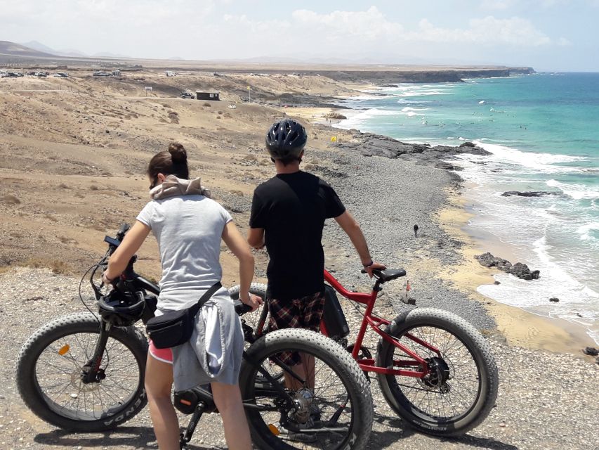 Caleta de Fuste/Corralejo: Guided E-Bike Tour & Crater Hike - Key highlights you’ll feel on the ground