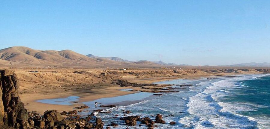 Caleta de Fuste/Corralejo: Guided E-Bike Tour & Crater Hike - El Cotillo lagoon break: where the day slows down on purpose