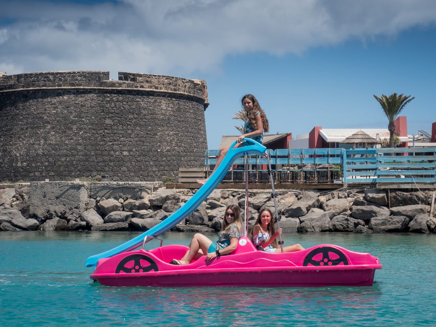 Caleta de Fuste: Pedalo with slide rental - Wind, Sun, and Climbing Back On: The Tips That Matter