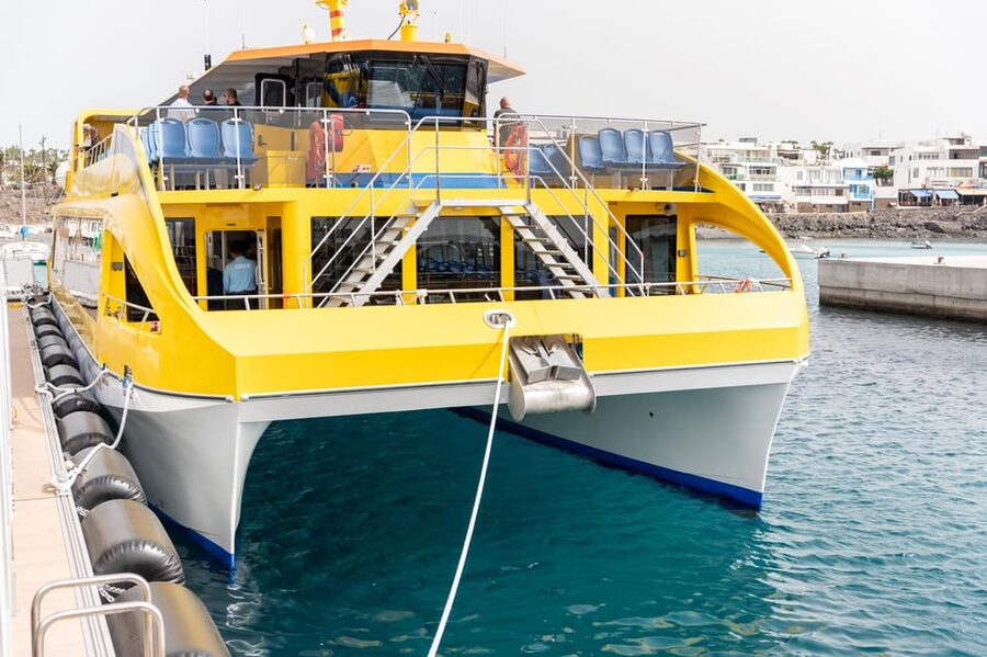 Canary Islands: Ferry Ticket Lanzarote/Fuerteventura - Fast Crossing Between Playa Blanca and Corralejo