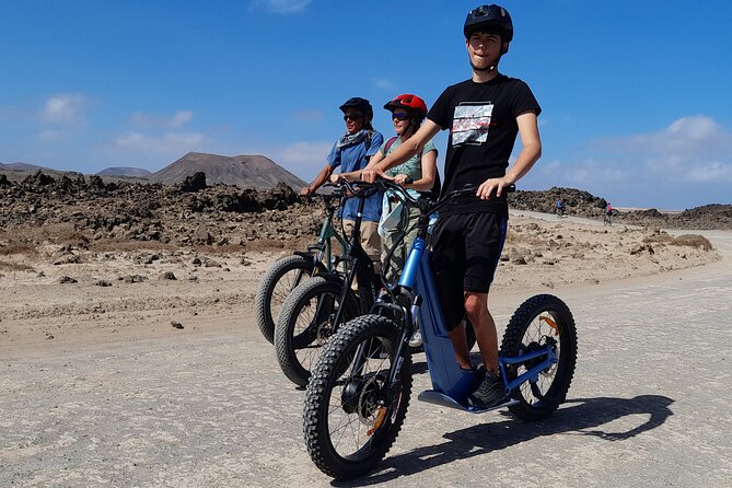 Corralejo E-trial Scooter Off Road Tour - Stop 3: Playa del Bajo de la Burra—coast views with off-road energy