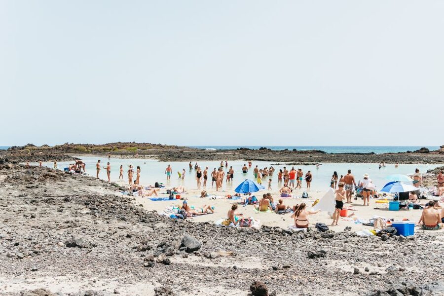 Corralejo: Return Ferry Ticket to Lobos Island Fuerteventura - Beach time near the harbour: El Puertito and La Concha