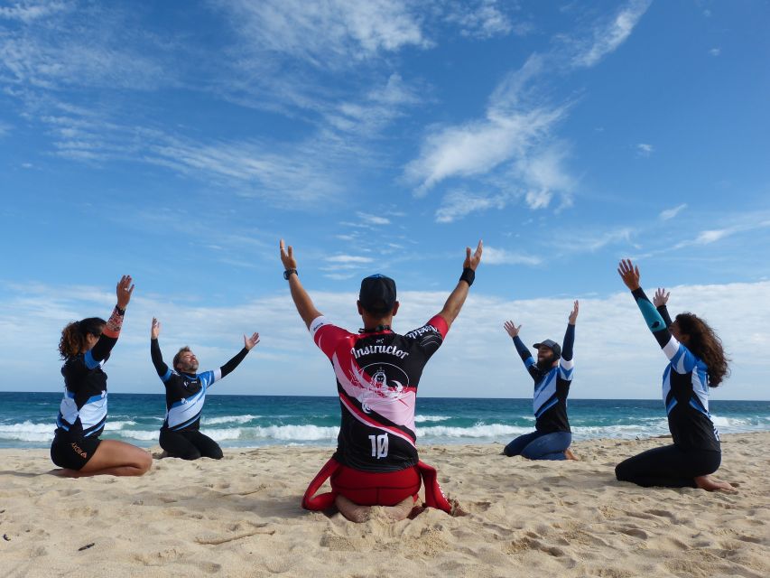 Corralejo: Surf Lessons for Beginners with Hotel Pickup - The full 4-hour lesson flow: warm-up, theory, then wave time