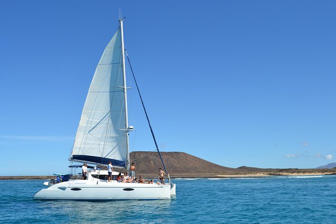 Exclusive Sailing Catamaran Experience to Lobos Island with lunch - Paella lunch and drinks on board: good value with a few caveats