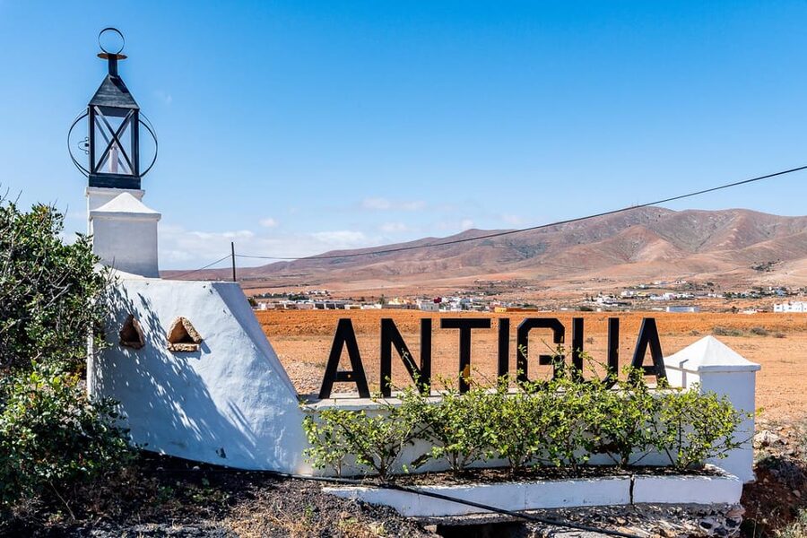 From Caleta de Fuste: Explore Rural Fuerteventura Tour - Antigua’s main square and the windmill that ground gofio