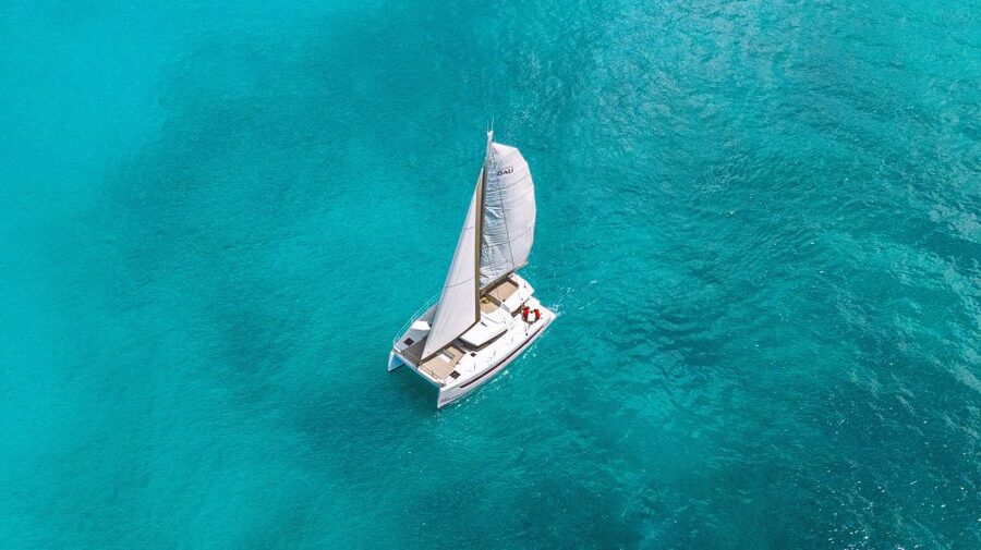 From Corralejo/Caleta de Fuste: Lobos Island Catamaran Trip - The Catamaran Experience: Luxury Feel, Practical Comfort