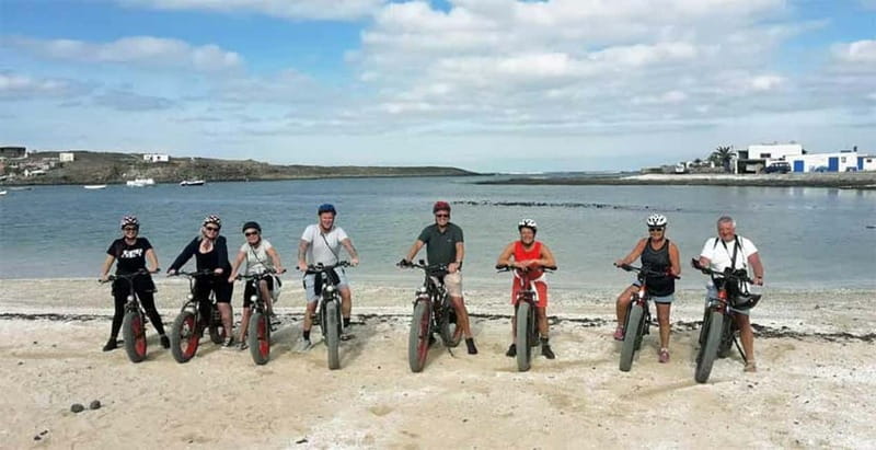 From Corralejo: Fuerteventura Guided E-Bike/E-scooter Tour - Bayuyo Crater and the north volcanic chain