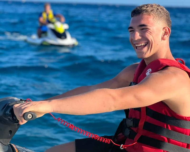 From Morro Jable: Jet Ski Adventure Tour (without license) - How the 30 Minutes Unfold on the Water