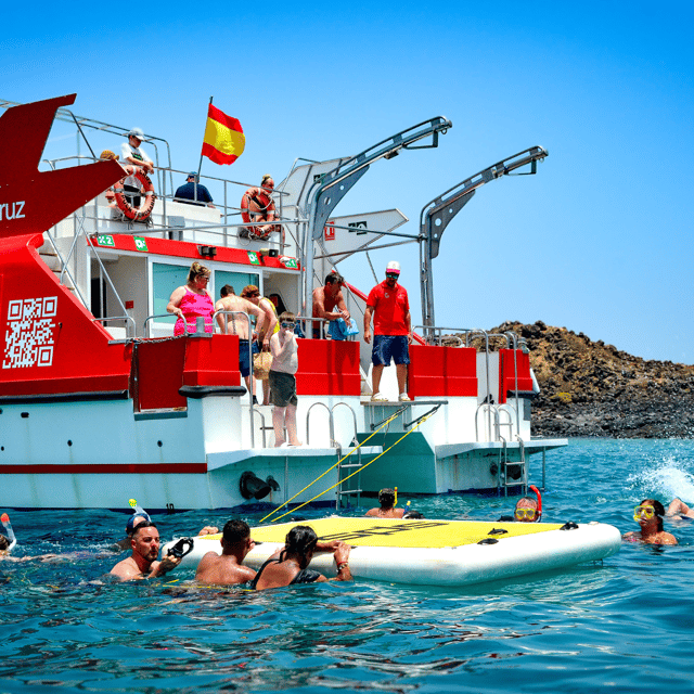 Fuerteventura: 1-Hour Mini Swim & Snorkel Cruise - The catamaran ride: what you’ll see before you get wet