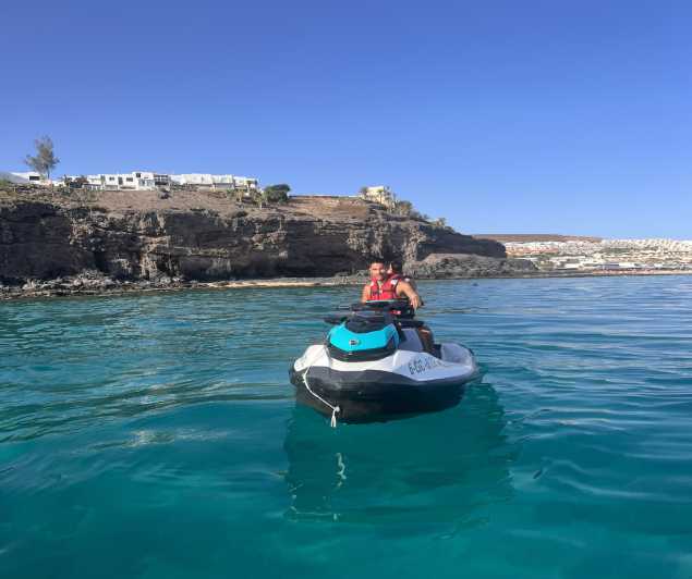 Fuerteventura : 30 minute JetSki Rental without licence - First contact: pickup, gear, and the safety talk that matters