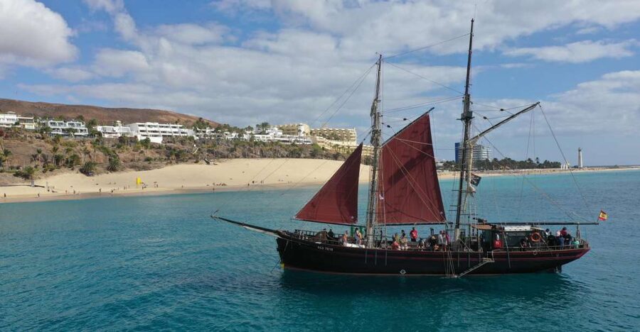 Fuerteventura: 4-Hour Pirate Sailing Adventure - On Board: Sails, Knots, and the Crew’s Interactive Pirate Comedy