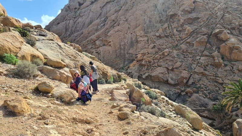 Fuerteventura: Ajuy Caves & hike to secret Las Penitas Arco - The 500-meter path, fossil dunes, and lime holes
