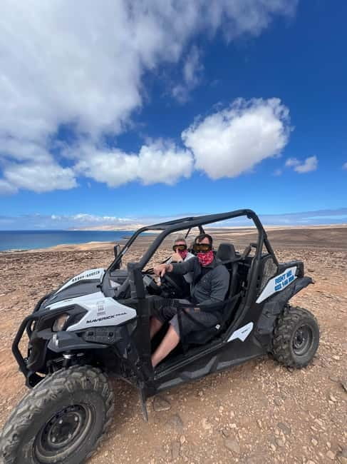 Fuerteventura: Can am buggy experience Costa Calma - Pickup timing and first steps in your Can-Am