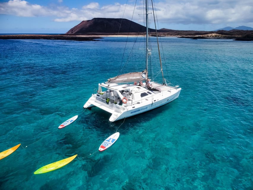 Fuerteventura : Catamaran excursion to Lobos Island - Corralejo To Lobos in 4 Hours: Why This Catamaran Is Such Good Value