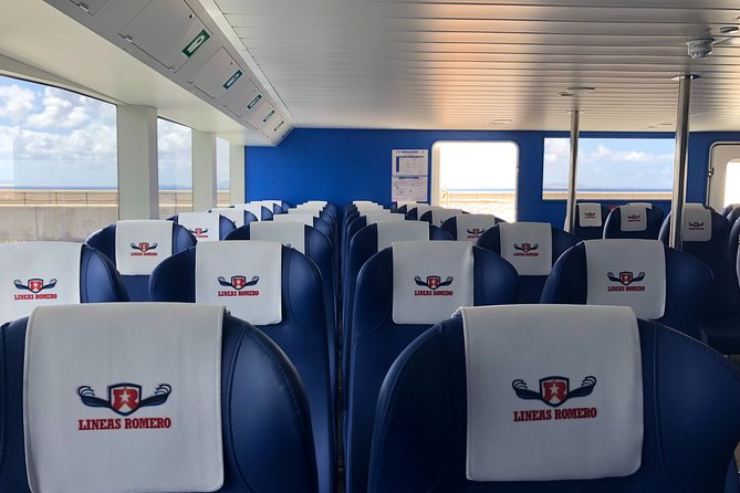 Fuerteventura: Ferry ticket to Lanzarote with free wifi - Comfort and seasickness: choosing open-air versus covered