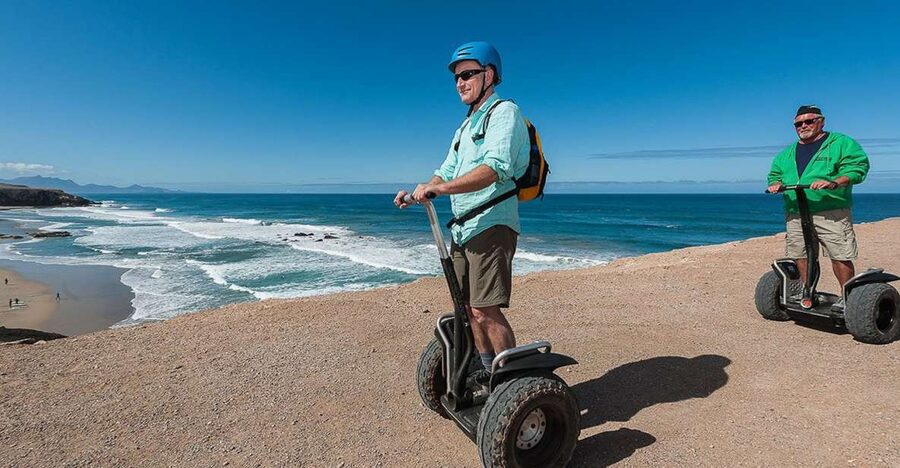 Fuerteventura : La Pared 2,5 hours Segway Tour - Learning the Segway X2: the warm-up that sets your comfort level