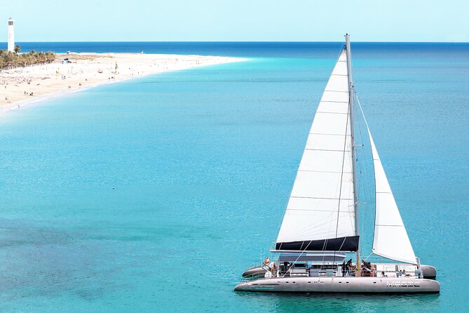 Fuerteventura: Magic Select Catamaran Trip with Food & Drinks - Entering the catamaran world from Morro Jable