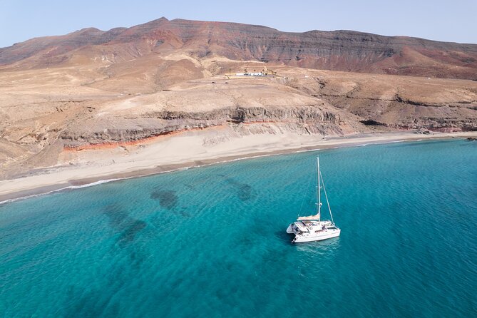 Fuerteventura: Small-Group Magic Deluxe Catamaran Cruise - Sailing Fuerteventura’s volcanic south coast: the views you actually notice