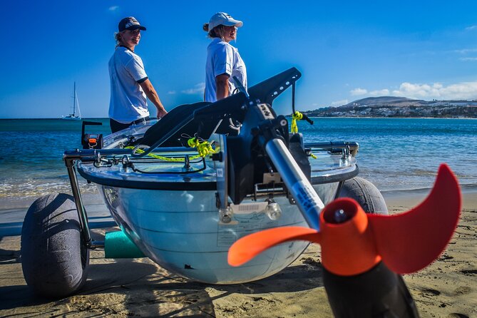 Fuerteventura Transparent Electric Kayaks with Guide - Transparent electric kayaking in Tarajalejo: the view you can’t fake