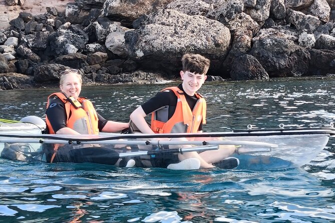Fuerteventura Transparent Electric Kayaks with Guide - Price and value: why $102.35 can make sense