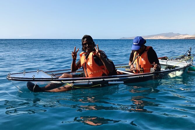Fuerteventura Transparent Electric Kayaks with Guide - Should you book the Fuerteventura transparent electric kayak?