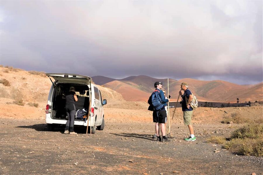 Fuerteventura: volcanic hike to the crater edge - Gayria Volcano crater edge: what you actually get to see