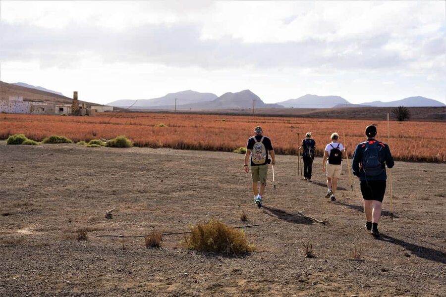 Fuerteventura: volcanic hike to the crater edge - Terrain reality check: volcanic rocks, narrow paths, and slippery footing