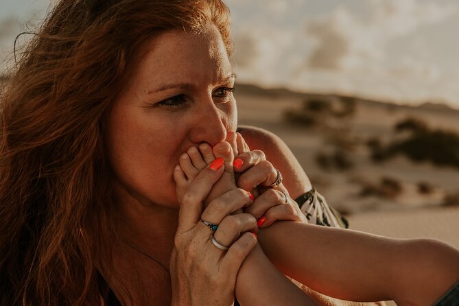 Fun and spontaneous family photoshoot - Corralejo Fuerteventura - How the photographer keeps things easy (even for amateurs)