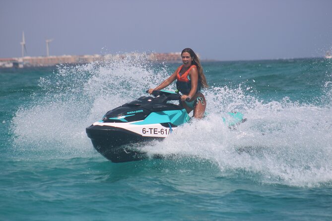 Jet Ski Activity to Lobos Island from Corralejo - The nature lesson: flora and fauna while you ride