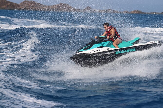 Jet Ski Activity to Lobos Island from Corralejo - Cruising open sea to Lobos Island: what the ride feels like
