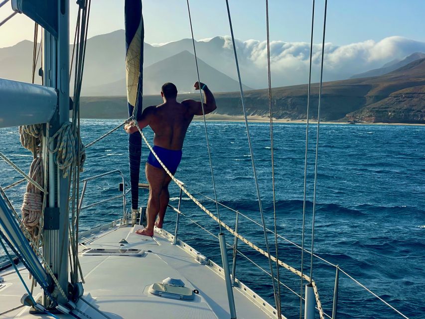 Morro Jable: Sailing Boat Excursion with Food and Drinks - Motion, weather, and what to expect on the Atlantic