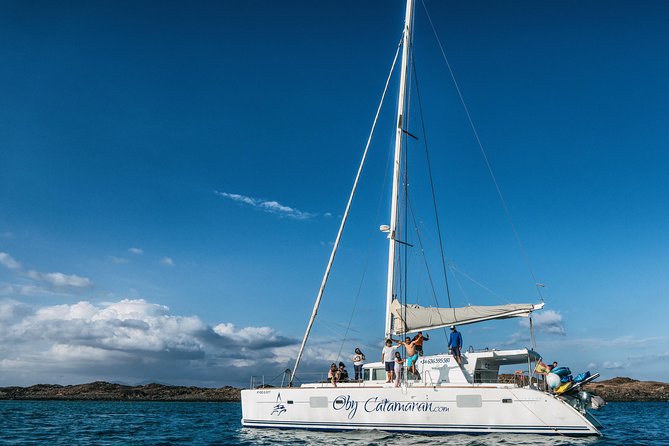 OBY Catamaran - Anchored water time: snorkel, kayak, paddleboard, or relax