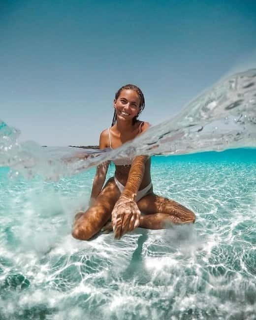 Popcorn Beach, Isla de Lobos y Dunas: ¡Popcorn Beach! - The Glass-Bottom Boat: A Fun Start Before the Island