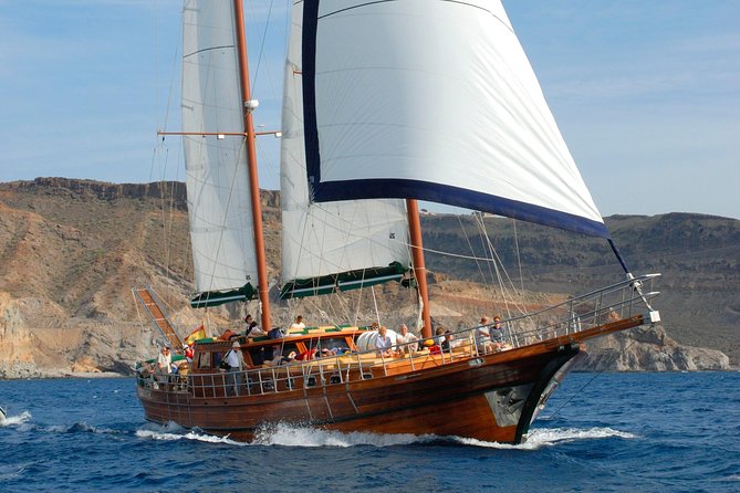South Fuerteventura VIP Cruise on board a Turkish Gulet - The Aphrodite Experience: Wooden Boat Comfort and a Guided Sail