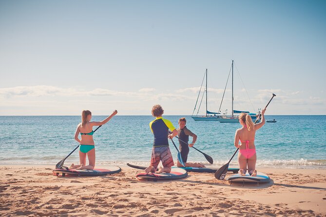 SUP taster course in the picturesque bay of Morro Jable - Meeting at the Surf School: Gear Setup Without the Guesswork