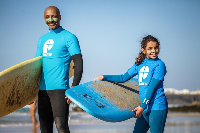 Surf Class at Corralejo - Your 4-Hour Lesson Plan: prep, warm-up, and about 2.5 hours in the water