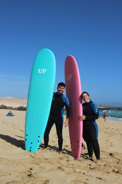 Surf Lessons in Fuerteventura ( Corralejo ) - The Wave Plan: Foam First, Small Green Waves Next